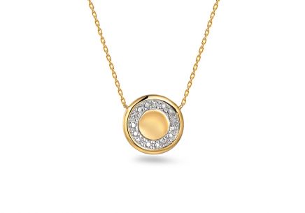 Gold-Diamant-Halskette Balance 0.010 ct