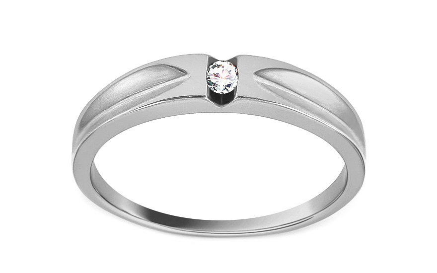 Verlobungsring Vivien mit Diamanten 0,030 ct white - CSBR30A